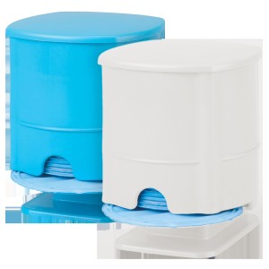 Zirc Insti-Dam Spender, neon-blau oder weiß, je 1 Stück