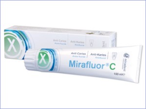Mirafluor C Zahncreme, Tube mit 100 ml, 1 Stück