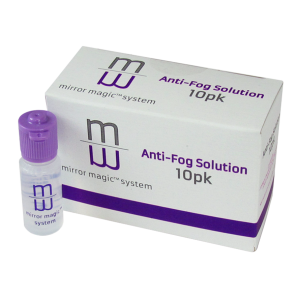 Zirc Mirror-Magic Anti-Fog Solution, 10 Flaschen Antibeschlaglösung je 6 ml