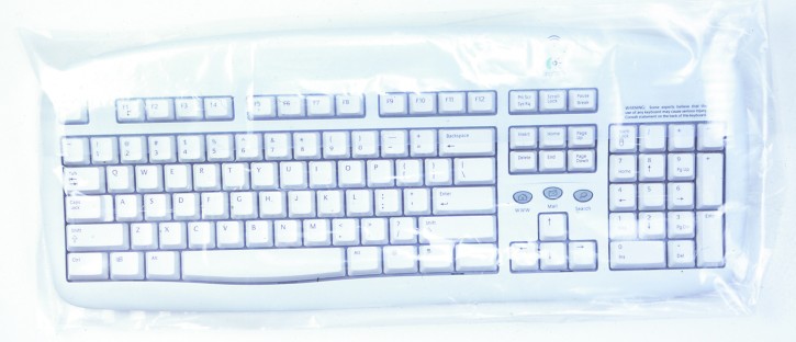 Bio Keyboard, hygienische Schutzhülle für PC-Tastaturen, small oder large, je 250 Stück