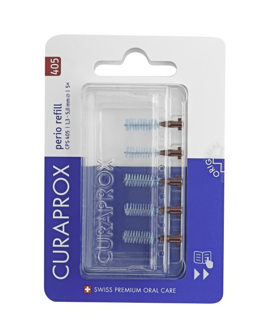 Curaprox CPS 405 - 410 perio, je 4 bzw. 5 Stück