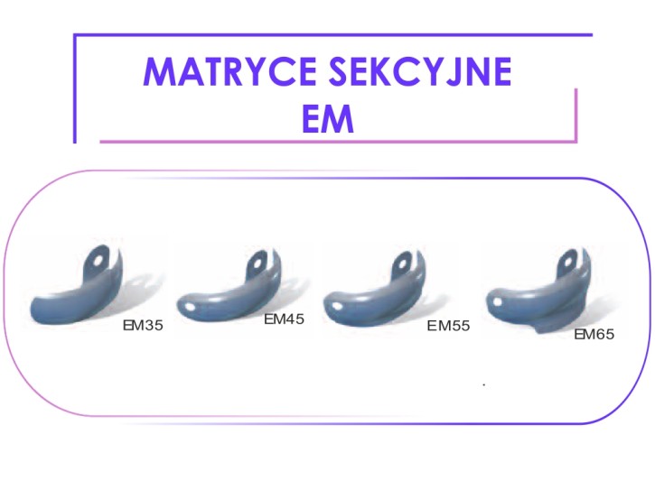 Ena Matrix Matrizen, 3,5 mm / 4,5mm / 5,5 mm / 6,5 mm, je 100 Stück