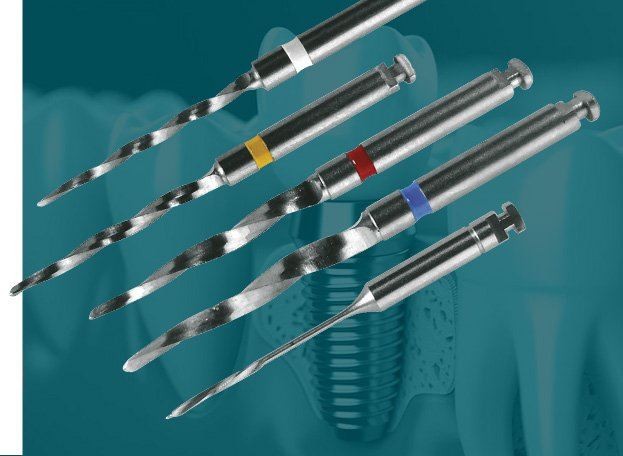 GLASSIX+ PLUS Reamer Refill, farbcodiert, je 3 Stück