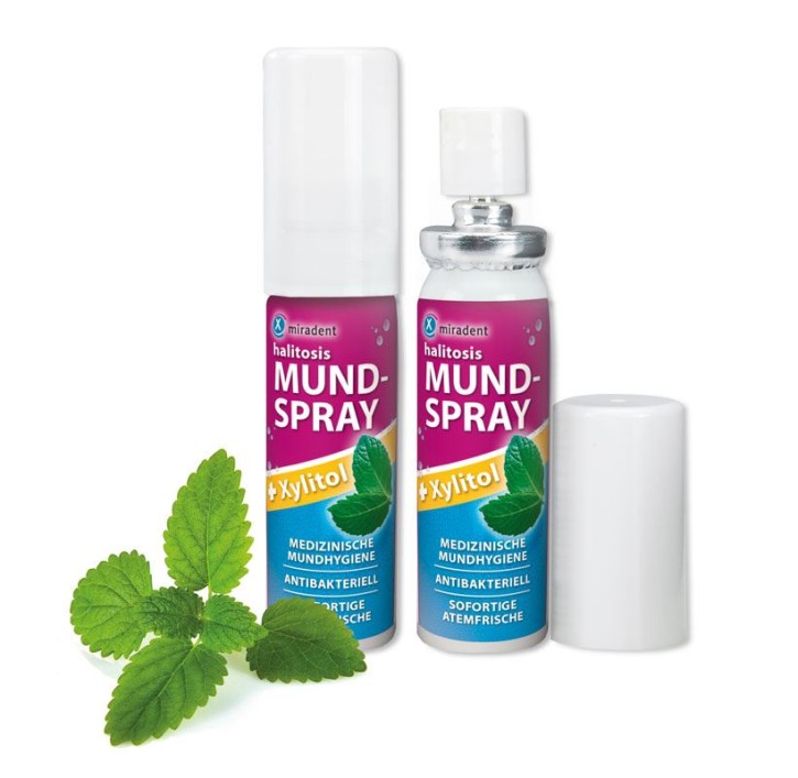 halitosis Spray, Mundpflegespray gegen Mundgeruch, Sprühdose mit 15 ml