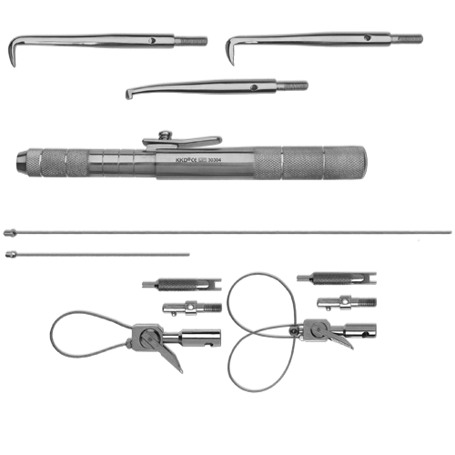 KKD Kronen- und Brückenentferner, Profi-Kit, Typ A, 1 Set