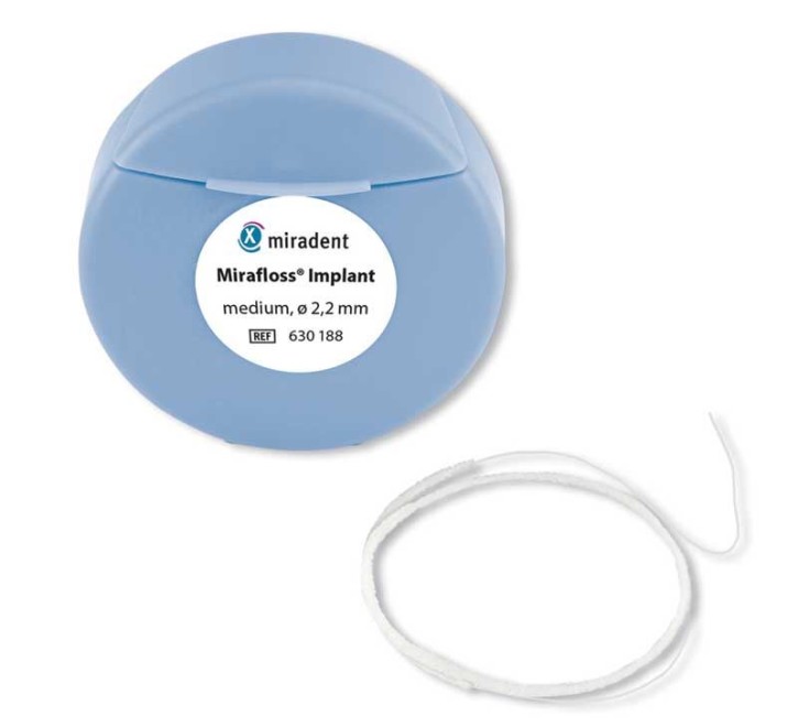 Mirafloss Implant, fine oder medium, im Spender, je 1 Stück