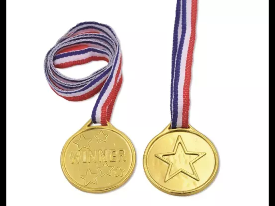 Miratoi Nr. 21, Kunststoff-Goldmedaille, 50 Stück
