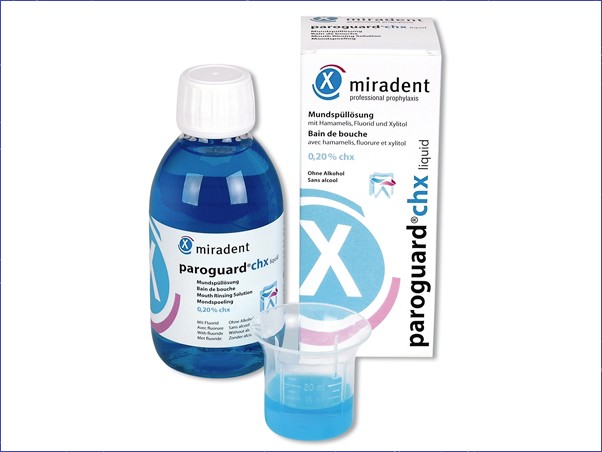 miradent Paroguard Mundspülung, 200 ml oder 5 Liter, je 1 Stück