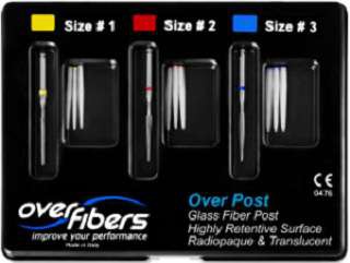Endodontic Over Post Stifte, Größe 0-4 oder Set