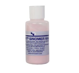 Alldent Sinomer kalt N Pulver, Kaltpolymerisat, klar oder rosa