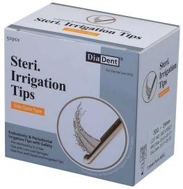 Endo Spültips Steri. Irrigation Tips, steril Metall, Luer-Lock, je 50 Stück