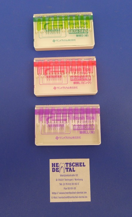 Super-Bond Brushes, verschiedene Ausführungen, je 10 Stück