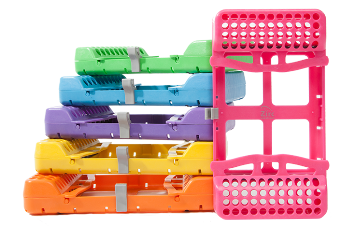 Zirc E-Z Jett Kassette Slim-Design, für 8 Instrumente, je 1 Stück