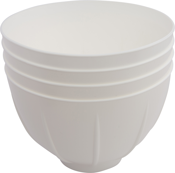 Zirc Mighty Mixer Bowl, Alginat-Anmischbecher, weiß, 36 Stück