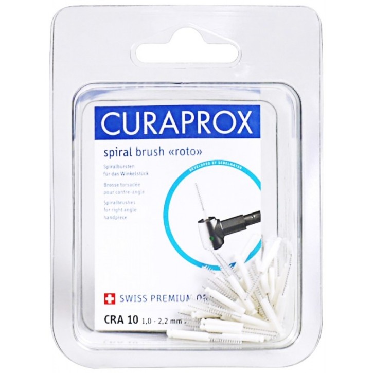 Curaprox CRA roto, CRA 10 weiß für Winkelstück, 50 Stück, solange Vorrat reicht!