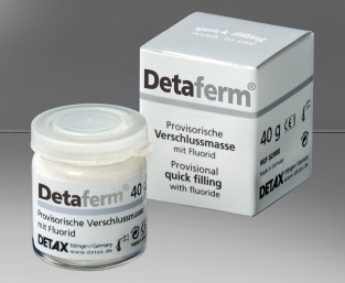 Detaferm, gebrauchsfertige, Verschlussmasse im Glastiegel, 40 g