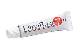 DinaBase 7, Haftgel für Zahnprothesen, weichbleibender Haftunterfütterer, 20 g Tube, 1 Stück