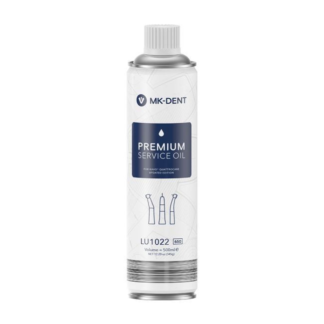 MK-dent Premium-Service-Öl, LU1022, für KaVo QUATTROcare II System, 500 ml, 1 Stück