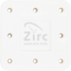 Zirc 8-Loch Bur Block, magnetischer Bohrerständer für 8 Instrumente, je 1 Stück