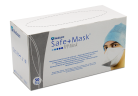 SafeMask Atemschutzmasken, EU-Standard, FFP2, Typ II R, weiß, in 3 Größen, je 50 Stück