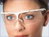 iSpec Slim Fit (uvex) Schutzbrille mit Panorama-Scheibe, 1 Stück