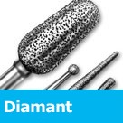 D+Z Kavitäten-Diamant-Instrumente 830/314, ISO 010, 5 Stück