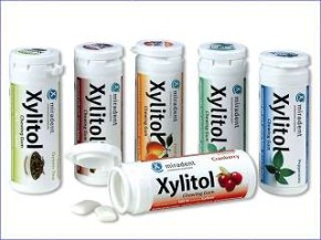 Xylitol Chewing Gum Zahnpflege-Kaugummi, verschiedene Sorten, je 30 Stück