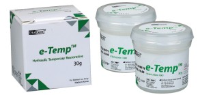 e-temp Füllungsmaterial / temporäre Verschlussmasse, 30 g