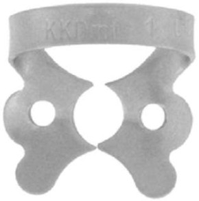 KKD Kofferdam-Klammer triColor Antireflect # 1, 1 Stück